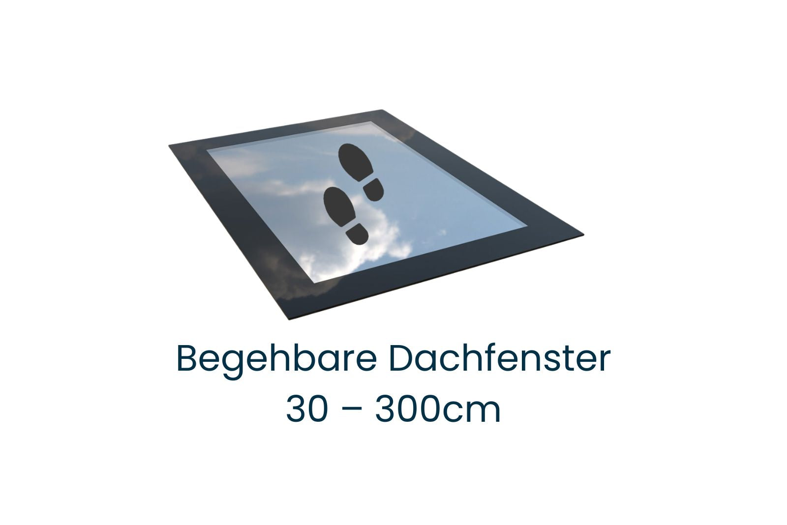 Ultraglas Benutzerdefinierte Größe Begehbares Glas, Dachfenster Oberlicht