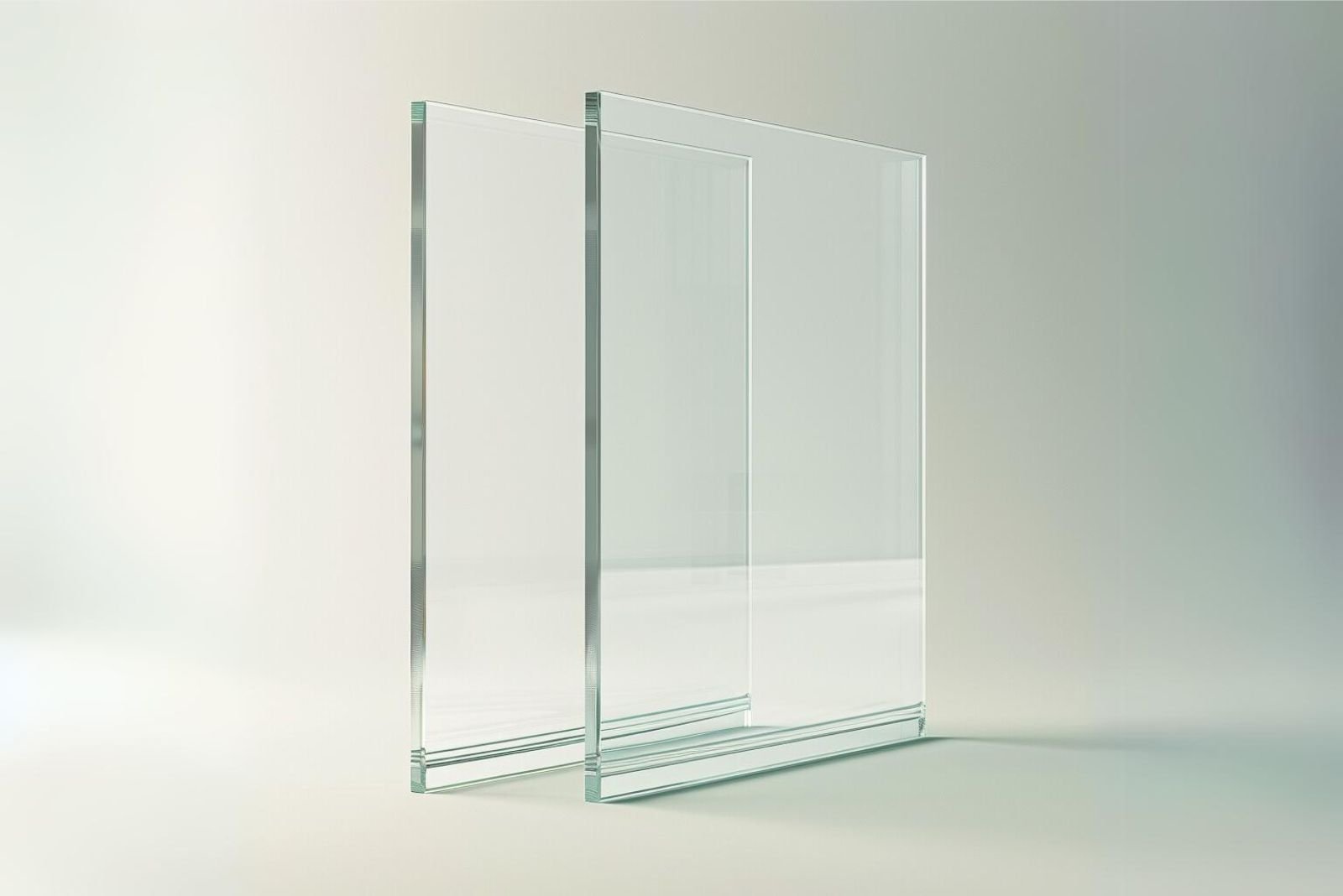 Extra transparentes Glas