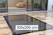 Ultraglas Gerahmtes Begehbares Glas, Dachfenster Oberlicht 100x200 cm
