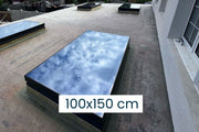Ultraglas Aluminium Dachfenster 100 x 150 cm - Dreifach Verglast