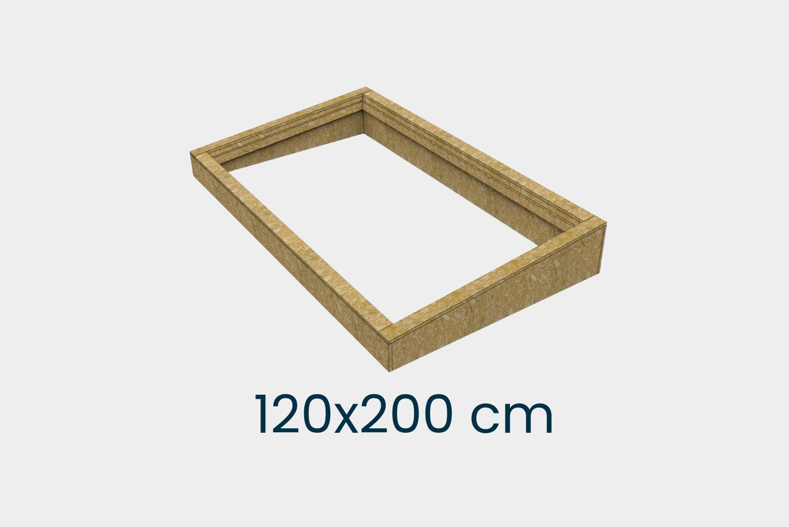 Ultraglas Isolierter Aufsatzkranz für Flachdachfenster 120 x 200 cm