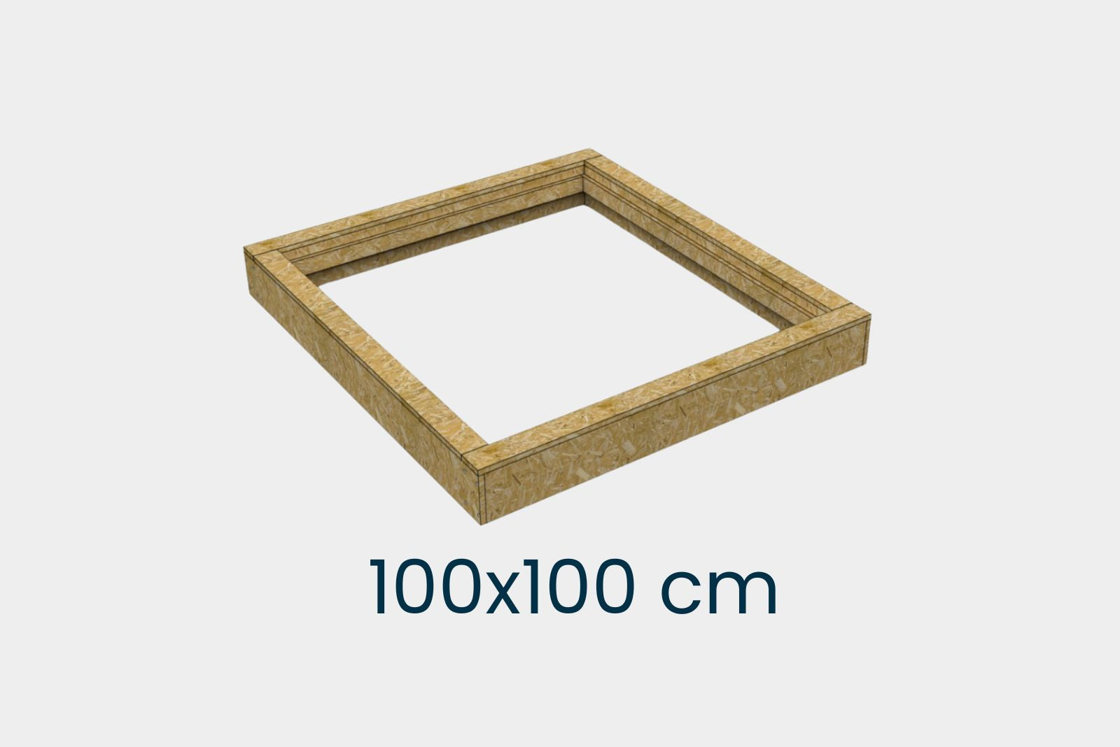 Ultraglas Isolierter Aufsatzkrаnz für Walmdach Dachfenster 100 x 100 cm