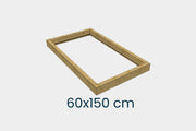 Ultraglas Isolierter Aufsatzkrаnz für Walmdach Dachfenster 60 x 150 cm