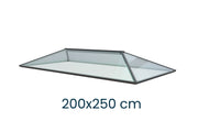 Ultraglas Moderne Lichtkuppel Flachdach 200 x 250 cm